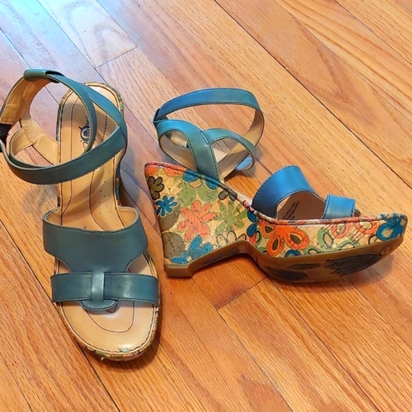 Born Shoes - Born Flowery Heels